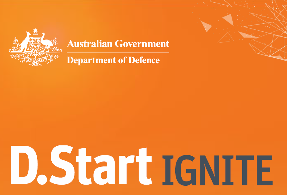D.Start Ignite program logo, Defence Science and Technology Group