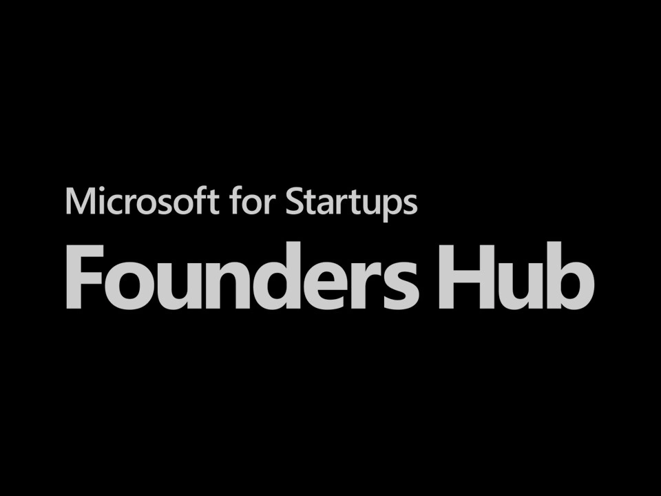 Microsoft Founders Hub program